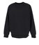 エルケクス（ELKEX）ヘビーウェイト裏起毛クルーネックスウェット EKM6FA0044 BLK
