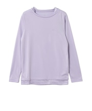 フィラ（FILA）テニスウェア レディース 長袖フェイクTシャツ CE6FAW047-LAV