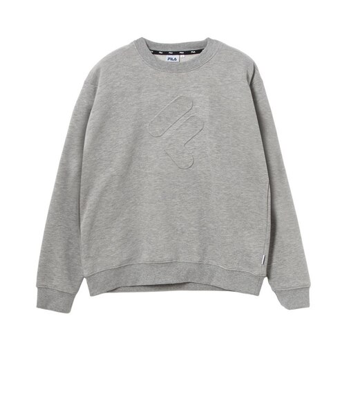 フィラ（FILA）テニスウェア エンボスロゴ スウェットシャツ CE6FBM024-MGY