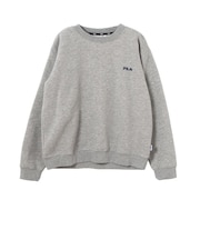 フィラ(FILA)テニスウェア リニアロゴ グラフィックスウェットシャツ CE6FBM023-MGY