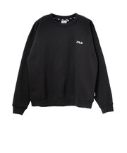 フィラ（FILA）テニスウェア リニアロゴ グラフィックスウェットシャツ CE6FBM023-BK0