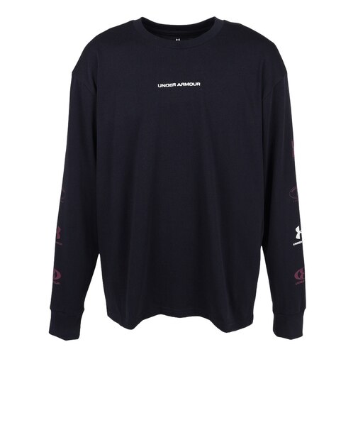 アンダーアーマー（UNDER ARMOUR）ARCHIVE ロゴ 長袖Tシャツ 6020489 001