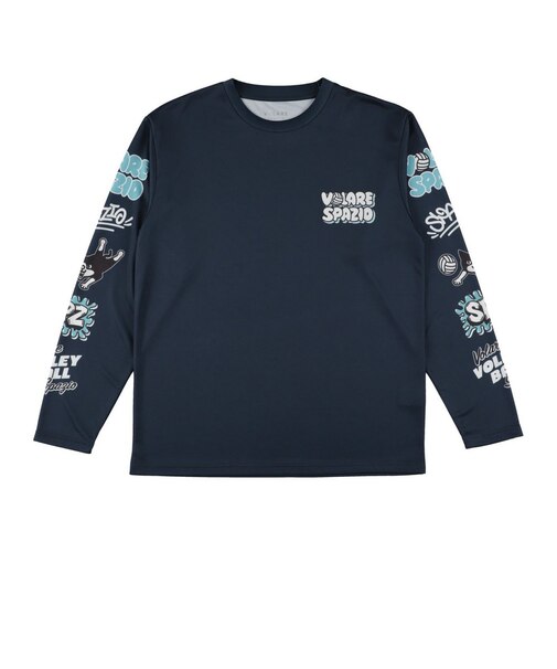 スパッツィオ（SPAZIO）バレーボールウェア POP-PIPPO 長袖Tシャツ VS-0060-21