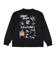 スパッツィオ(SPAZIO)バレーボールウェア マルチOVS 長袖Tシャツ VS-0066-02