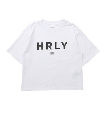 ハーレー（HURLEY）ボーイズ オーバーサイズド ハーレー 半袖Tシャツ 24@BSS2431004-WHT
