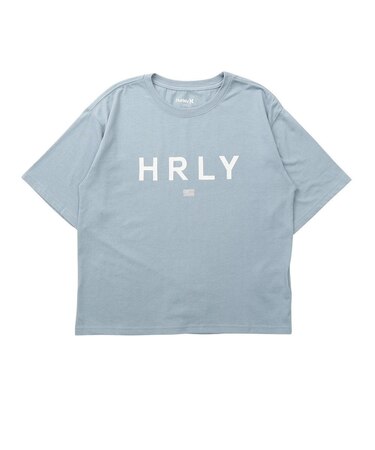 ハーレー（HURLEY）ボーイズ オーバーサイズド ハーレー 半袖Tシャツ 24@BSS2431004-DBLE