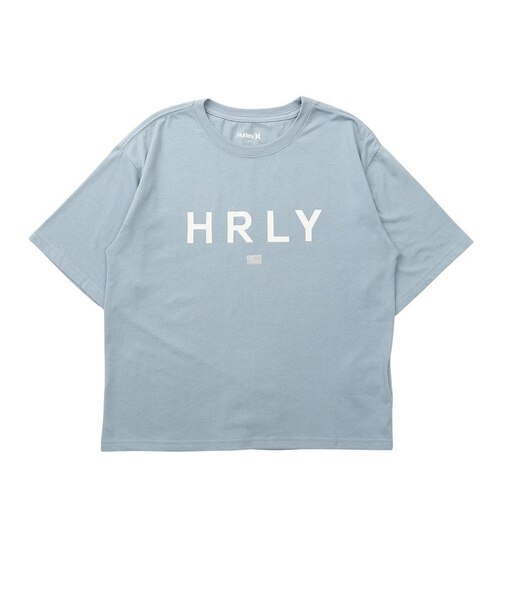 ハーレー（HURLEY）ボーイズ オーバーサイズド ハーレー 半袖Tシャツ 24@BSS2431004-DBLE