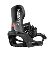 ナイデッカー（NIDECKER）スノーボードビンディング 27 SUPERMATIC LT BLACK