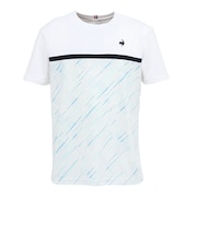 ルコックスポルティフ(lecoqsportif)テニスウェア ゲームシャツ LN6FHT25U WH00