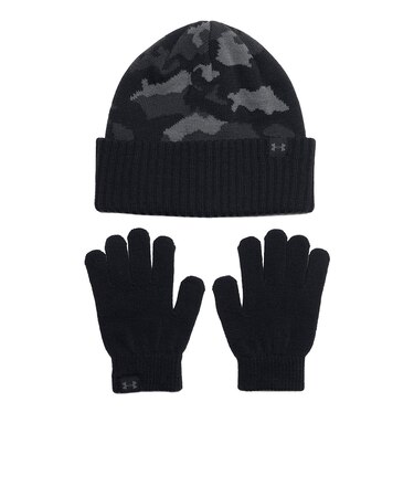 アンダーアーマー（UNDER ARMOUR）ボーイズ ビーニー グローブ コンボ 1386641 001