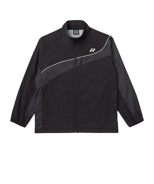 テニスウェアセット ブラック M BWG5427 ヨネックス（YONEX）テニスウェア ユニ裏地付ウィンドウォーマーシャツ