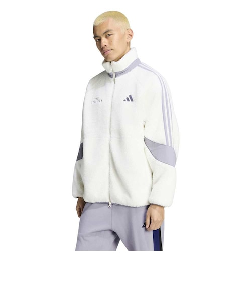 アディダス（adidas）ブランド ラブ ルーズフィット シェルパ
