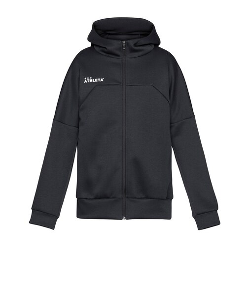アスレタ（ATHLETA）サッカー フットサルウェア スウェットZIPパーカー 03423 BLK