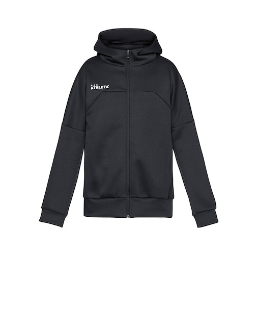 アスレタ（ATHLETA）サッカー フットサルウェア ジュニア スウェットZIPパーカー 03423J BLK