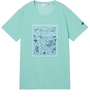 ルコックスポルティフ（lecoqsportif）接触冷感ポリエチレン半袖Tシャツ LT6SHT06L EM00