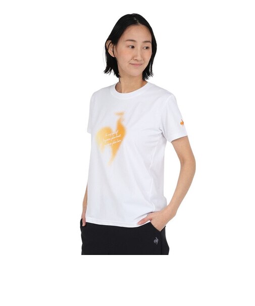 ルコックスポルティフ（lecoqsportif）ヘランカ半袖Tシャツ LT6SHT01L WH00