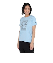 ルコックスポルティフ(lecoqsportif)サンスクリーンスムースニット半袖Tシャツ LT6SHT03L BL00