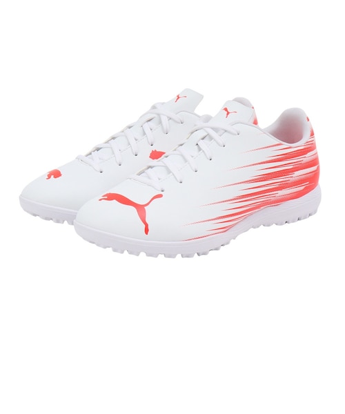 Superteam スーパーチーム60mmハイト　【手渡し歓迎】 （白と赤） プーマ（PUMA）サッカートレーニングシューズ アタッカント II TT