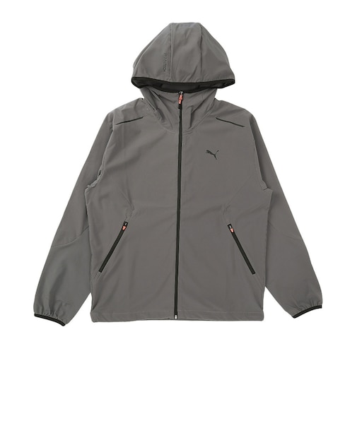 プーマ（PUMA）PUMATECH 4ウェイ ストレッチ リラックスド フーディ 639108 34 DGRY