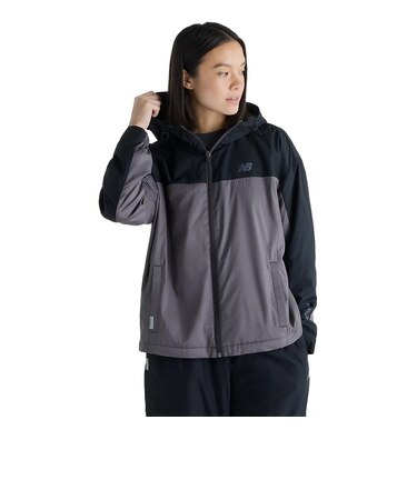 ニューバランス（new balance）ウーブントラックジャケット 裏トリコット起毛 WJ62U9PXBK