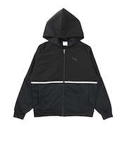 プーマ（PUMA）ESS エレベーテッド ウィンドブロック フルジップ フーディー 638527 01 BLK