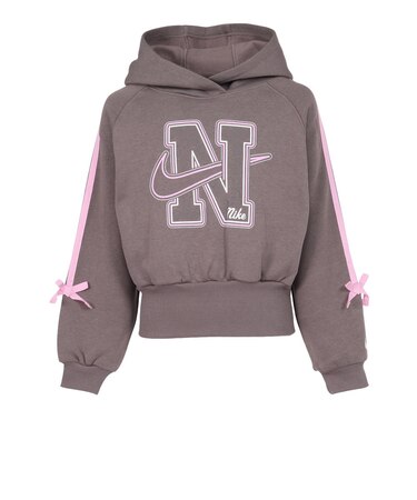 ナイキ（NIKE）ジュニア JUXTA ガール フリース フーディー スウェットシャツ 36P180-K0P