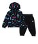 ナイキ（NIKE）トドラー オールオーバープリントフーディー スウェットパンツ 上下セット 76P203-023