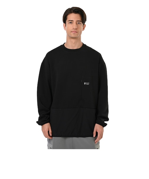 ニューバランス（new balance）ファブリック コンビプルオーバー MT6251XTBK