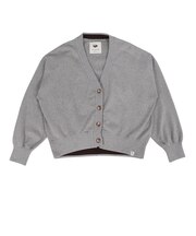 エルケクス（ELKEX）ショート丈ニットカーデ EKL6FA0050 MGRY