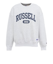 ラッセル（RUSSELL）裏毛 アーチ 1902 クルーネックスウェット RBM26F0002 MGRY