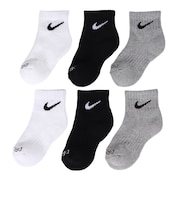 ナイキ（NIKE）ジュニア NHB BASIC QUARTER ソックス 6足組 RN0018-G0E