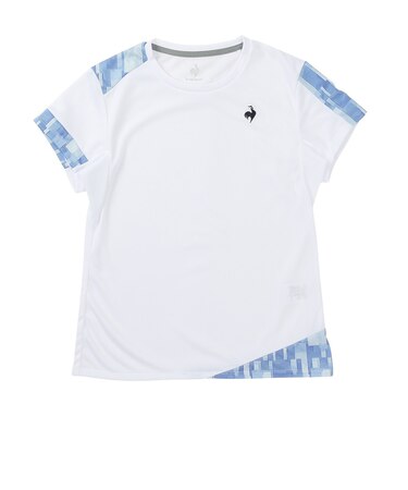 ルコックスポルティフ（lecoqsportif）テニスウェア ゲームシャツ LN6FHT22L WH00