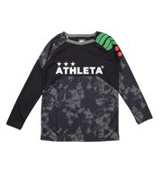 アスレタ(ATHLETA)ジュニア サッカー フットサルウェア グラフィックプラクティス長袖Tシャツ XE-2515J BLK
