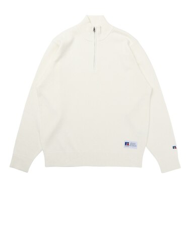 ラッセル（RUSSELL）ハーフジップニットプルオーバー RBM26F0009 IVR