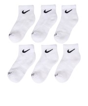 ナイキ（NIKE）ジュニア NHB PERFORMANCE BSIC QUARTR ソックス 6足組 UN0018-001