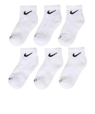 ナイキ（NIKE）ジュニア NHB PERFORMANCE BSIC QUARTR ソックス 6足組 UN0018-001