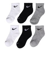 ナイキ（NIKE）ジュニア NHB PERFORMANCE BSIC QUARTR ソックス 6足組 UN0018-G0E