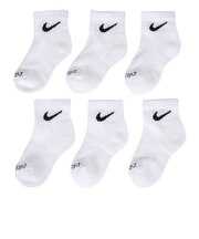 ナイキ（NIKE）ジュニア NHB BASIC QUARTER ソックス 6足組 RN0018-001