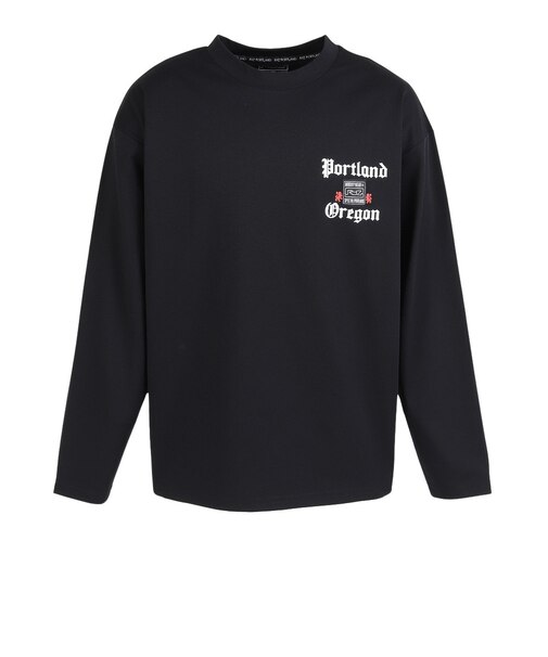 ライズ（RYZ）BREWERY LABEL 長袖Tシャツ RZ10CD26FW0010 BLK