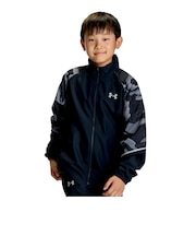 アンダーアーマー（UNDER ARMOUR）ジュニア トリコット プリント ウーブン フルジップ ジャケット 6016568 001