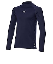 アンダーアーマー(UNDER ARMOUR)野球 アンダーシャツ ジュニア コールドギア フィッティド ロングスリーブ モックネック シャツ 6016926 …