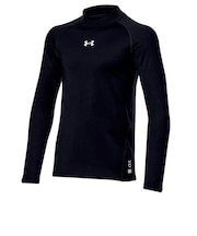 アンダーアーマー（UNDER ARMOUR）野球 アンダーシャツ ジュニア コールドギア フィッティド ロングスリーブ モックネック シャツ 6016926 …