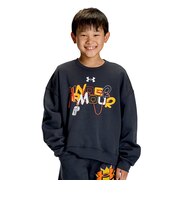アンダーアーマー(UNDER ARMOUR)ジュニア ライバルフリース グラフィック クルー 6017055 016