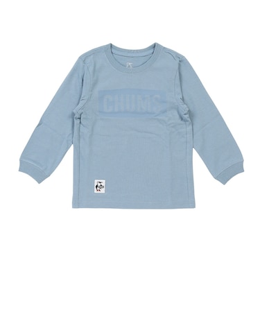 チャムス（CHUMS）キッズ ロゴブラッシュド ロングスリーブTシャツ CH21-1479-A040