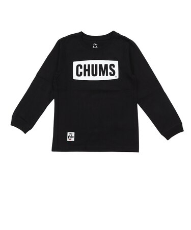 チャムス（CHUMS）キッズ ロゴブラッシュド ロングスリーブTシャツ CH21-1479-K071