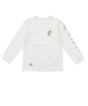 チャムス(CHUMS)キッズ ゲームセンターブラッシュド ロングスリーブTシャツ CH21-1473-G044