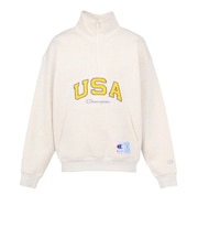 チャンピオン（CHAMPION）AS LOOSE ハーフジップ スウェットシャツ C3-E009 810