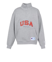 チャンピオン(CHAMPION)AS LOOSE ハーフジップ スウェットシャツ C3-E009 070