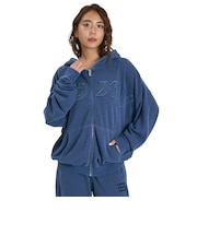 ロキシー（ROXY）SALT FADE オーバーサイズジップフーディ 26FW RZP264601T NVY