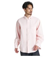 クイックシルバー（Quiksilver）DNA OX WASH BD SHIRTS 長袖シャツ 26FW QSH264003 PNK